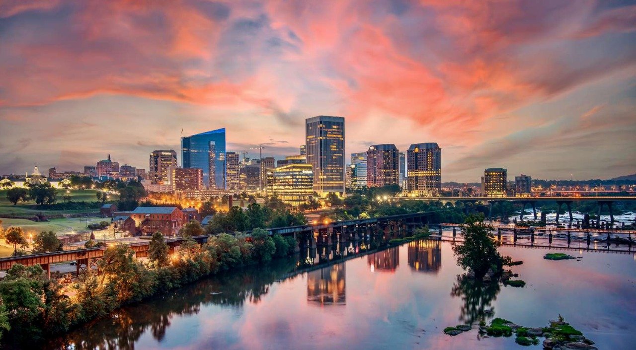 Richmond skyline